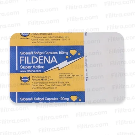 Fildena Super Active 100mg tablets