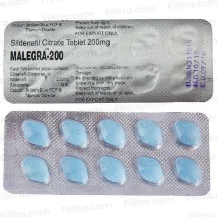 Buy Malegra 200mg strip online