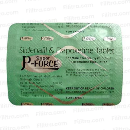 Buy Super P Force 100mg 60mg strip online