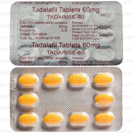 Buy Tadarise 60mg strip online