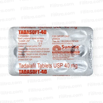 Buy Tadasoft 40mg Strip online