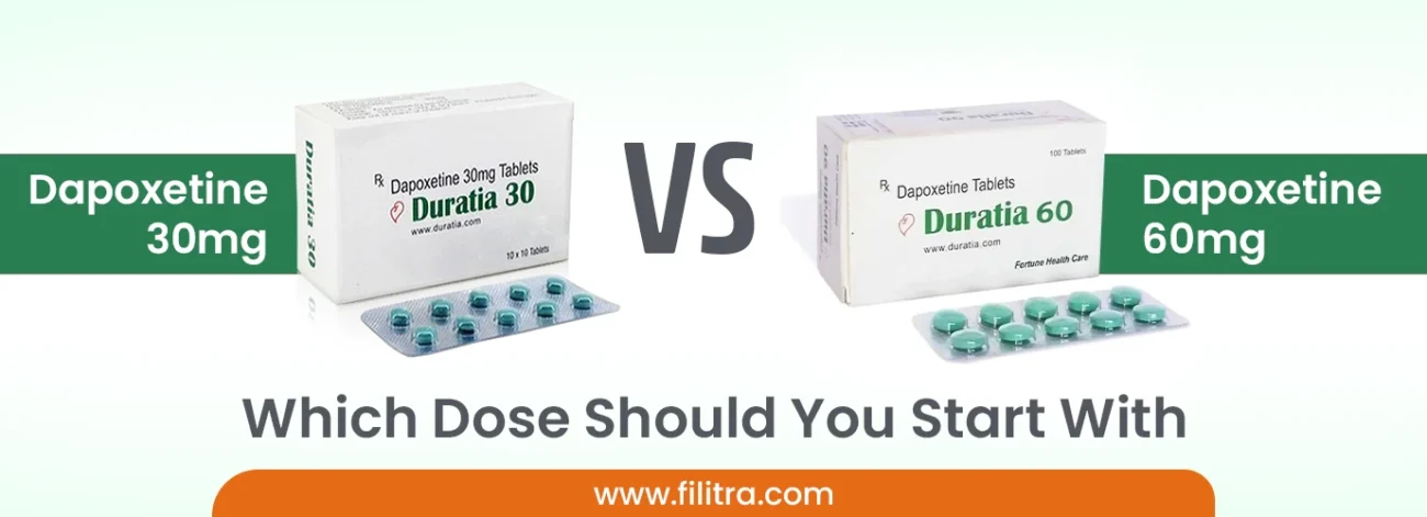 Dapoxetine 30mg vs 60mg
